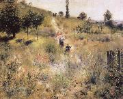 Pierre-Auguste Renoir Country Foopath in the  Summer oil painting on canvas